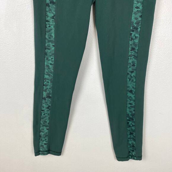 Athleta Salutation Stash‎ Pocket Serene 7/8 Tight Green Leggings High Rise Small - Picture 4 of 10